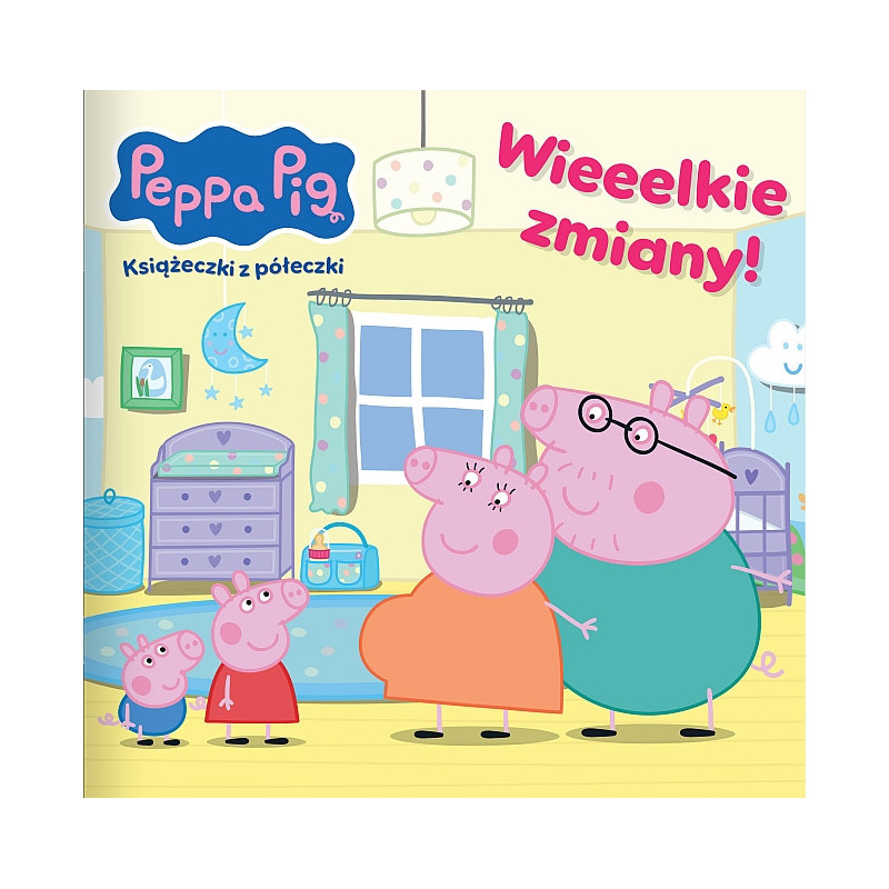 Świnka Peppa Książeczki z półeczki 93 Wieeelkie zmiany! Czytanka