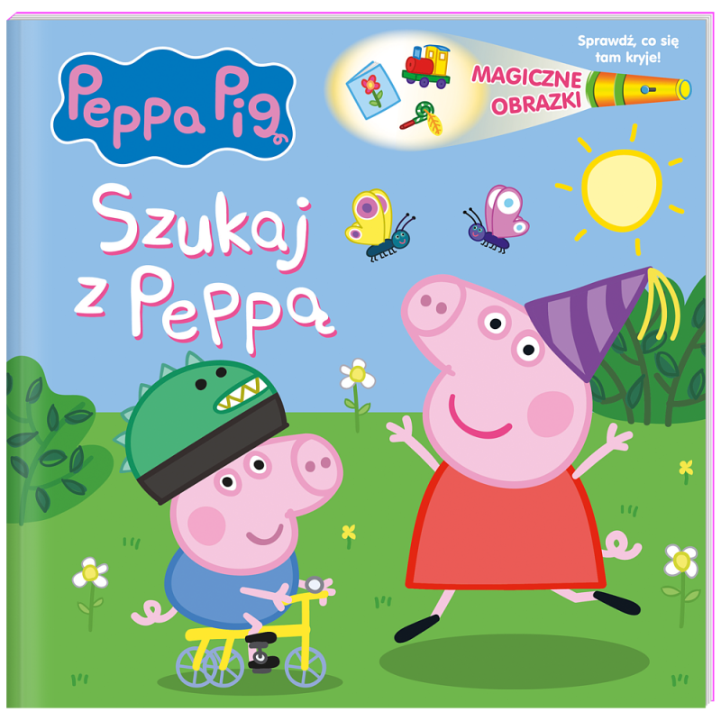 Świnka Peppa Magiczne obrazki 5 Szukaj z Peppą