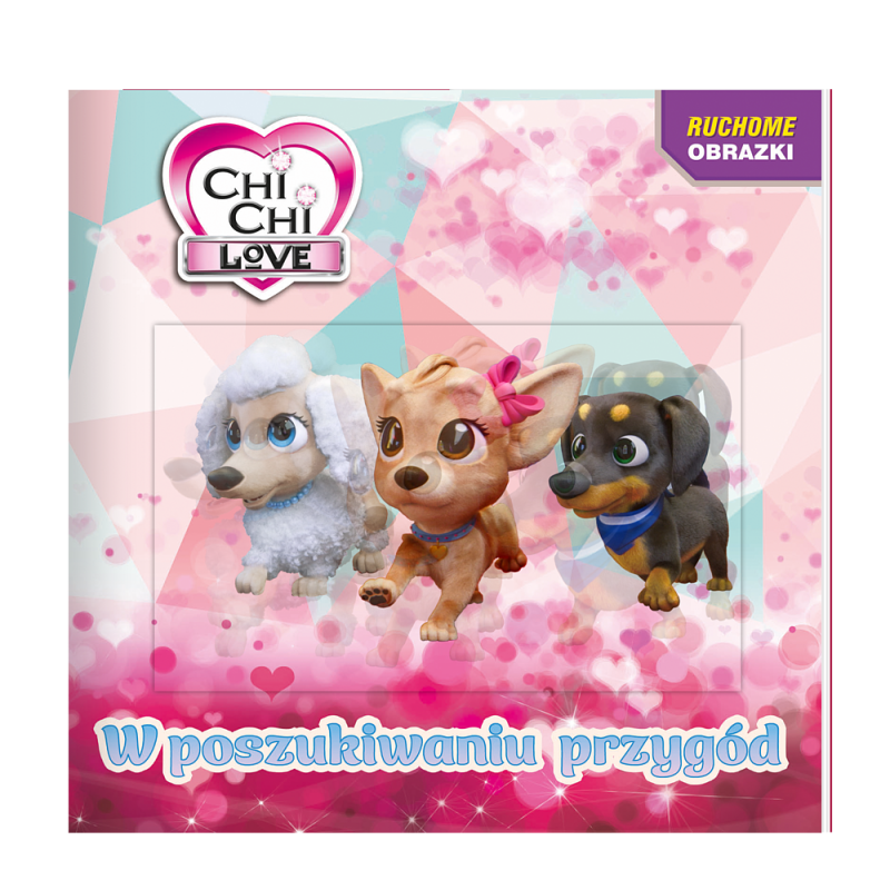 Chi Chi Love Ruchome obrazki W poszukiwaniu przygód - okładka 3D