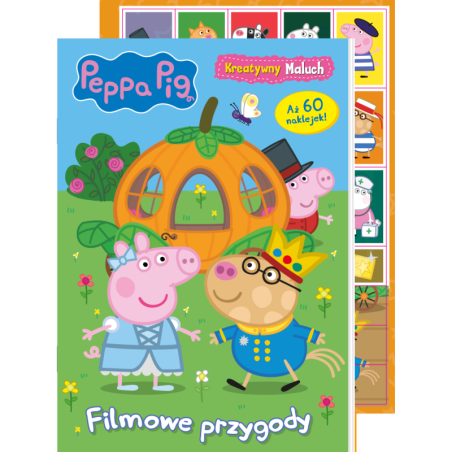 Świnka Peppa Kreatywny maluch 8 Z przyjaciółmi